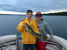 Excellent Walleye and Panfish Fishing